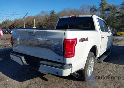 2015 Ford F-150 Platinum from USA, damaged, VIN 1FTEW1EF2FFA07836